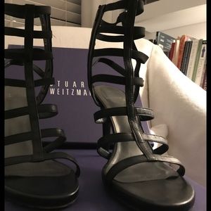 Stuart Weitzman Gladiator Heeled Sandals